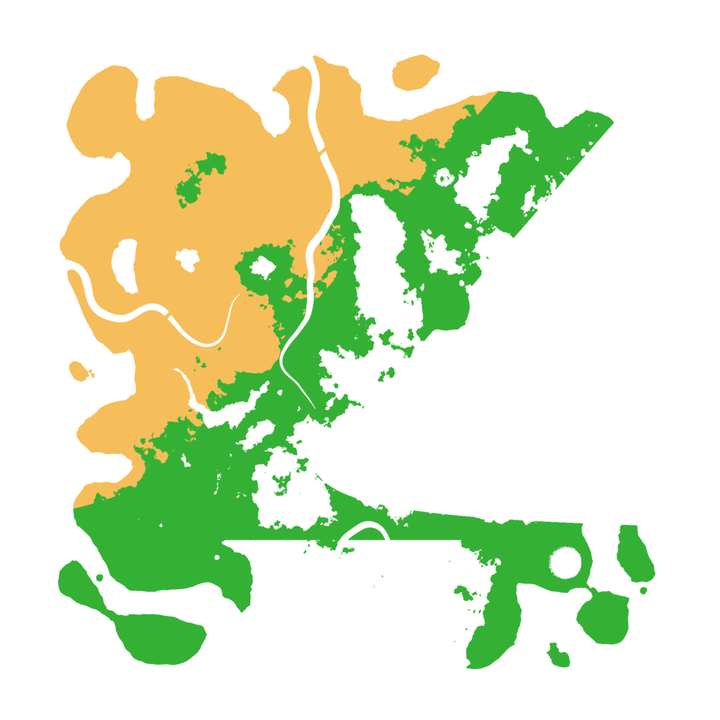 Biome Rust Map: Procedural Map, Size: 4000, Seed: 254778