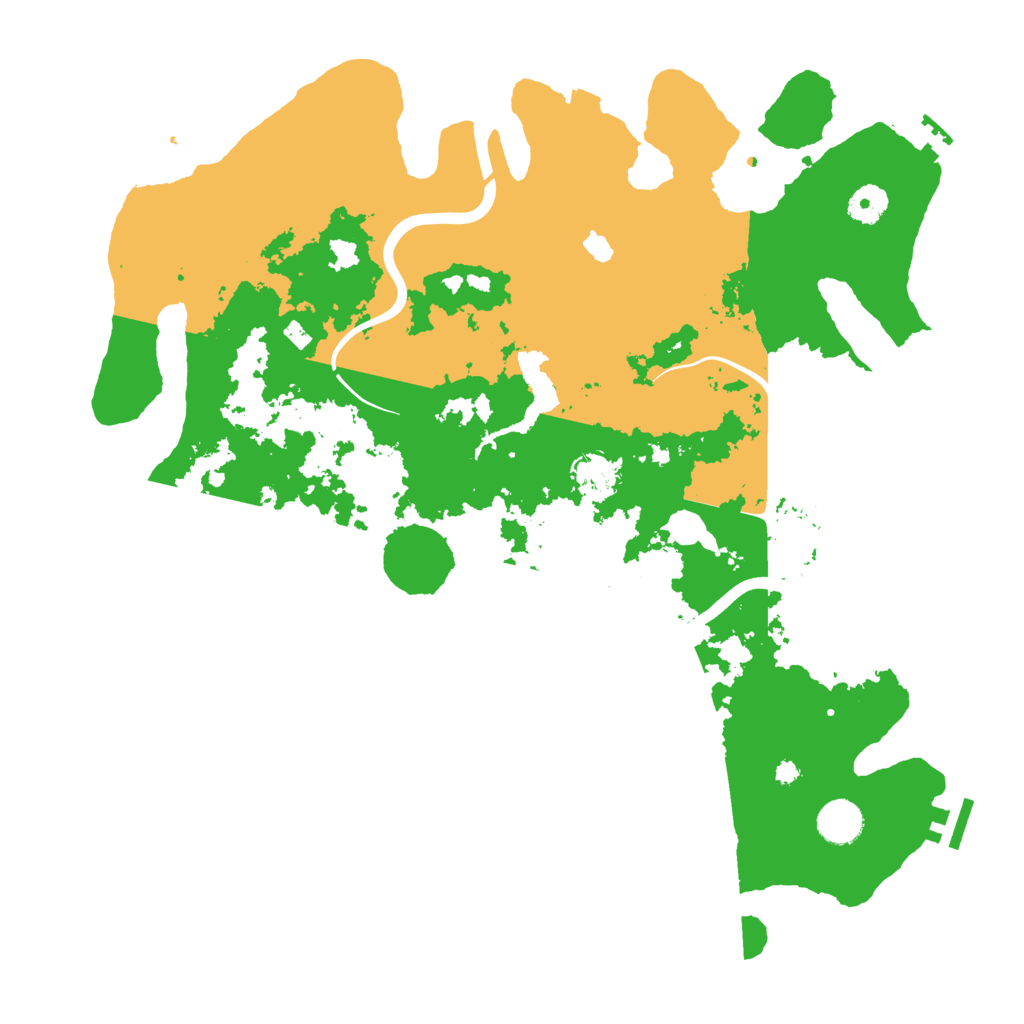 Biome Rust Map: Procedural Map, Size: 4000, Seed: 876805403