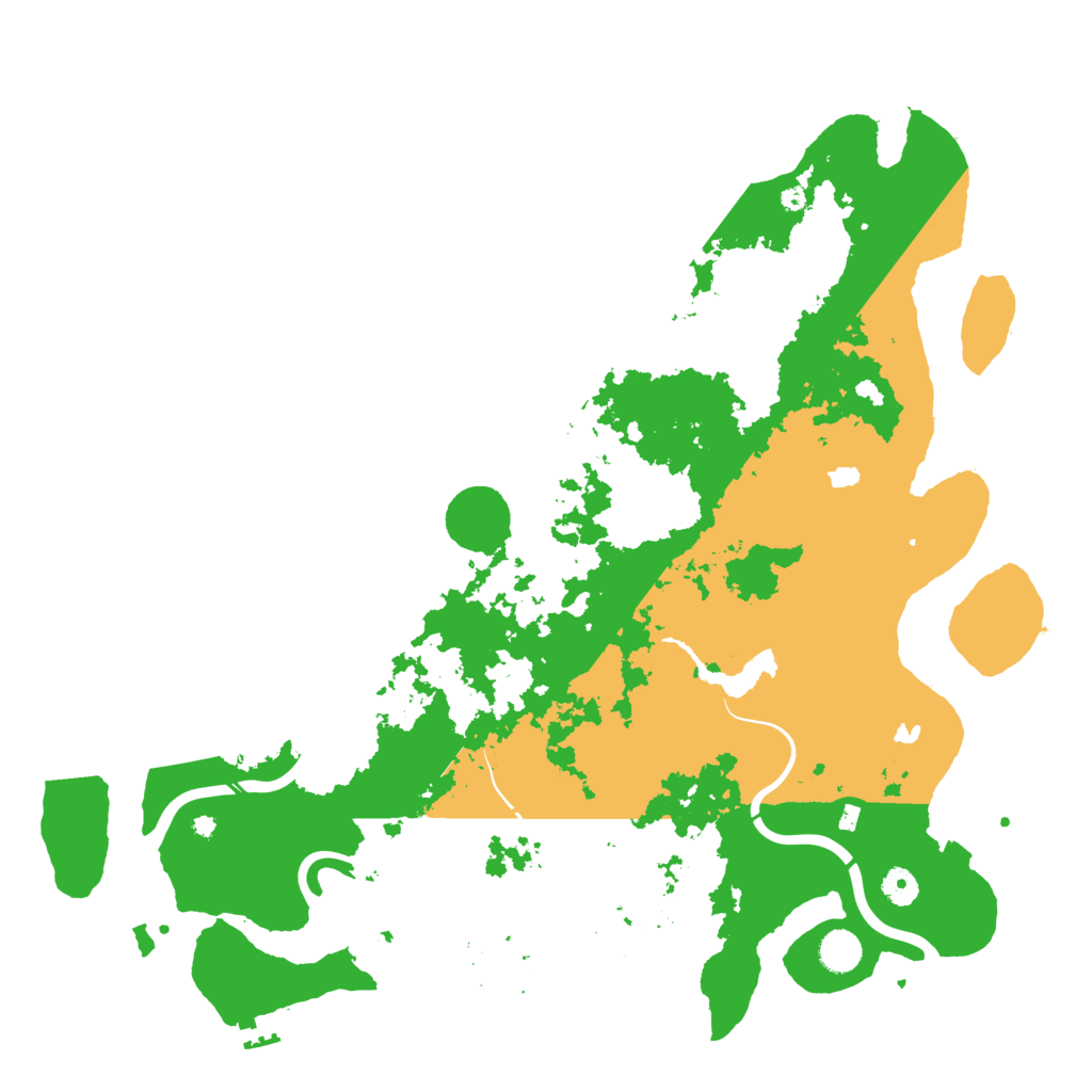 Biome Rust Map: Procedural Map, Size: 4500, Seed: 433365088