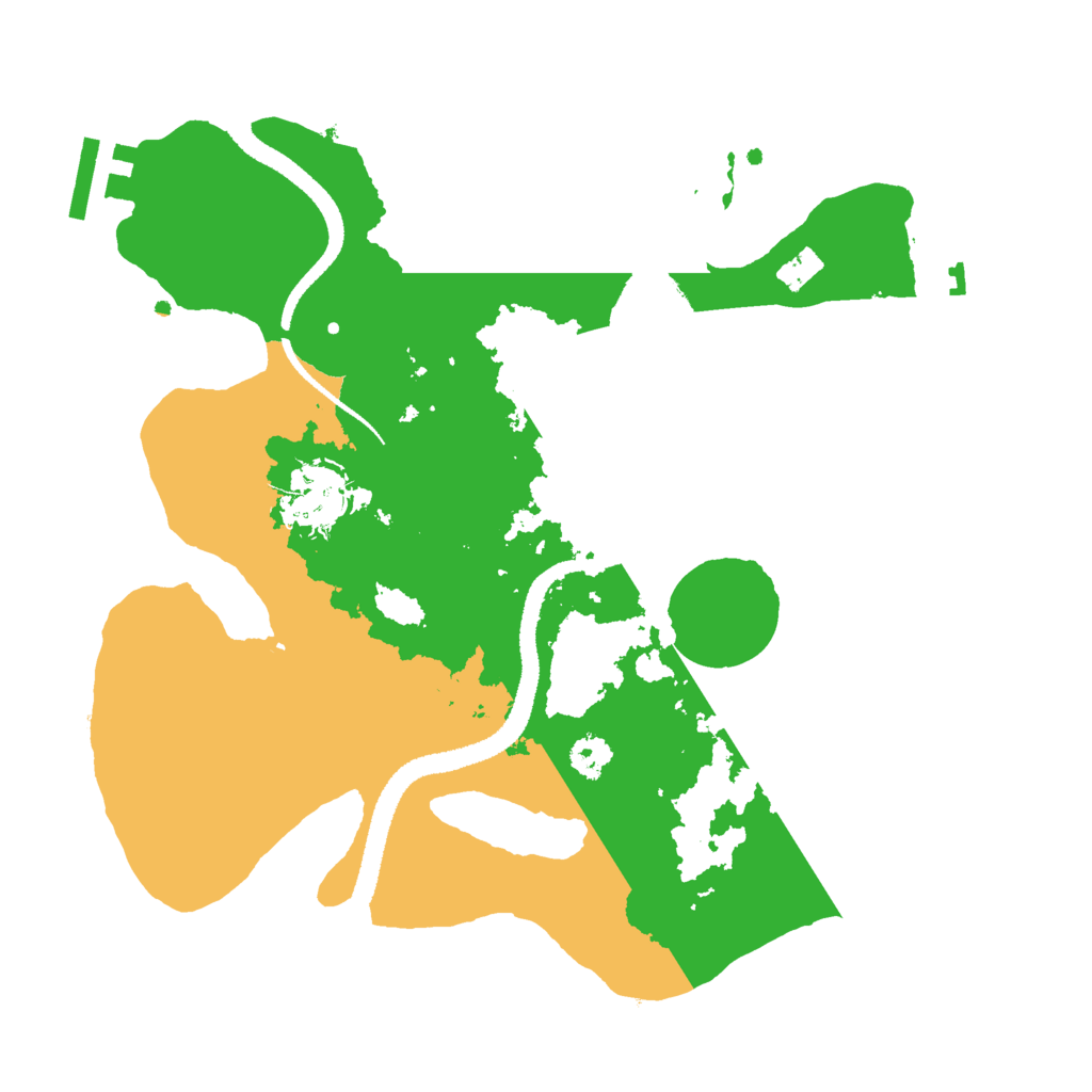 Biome Rust Map: Procedural Map, Size: 2700, Seed: 1756987330