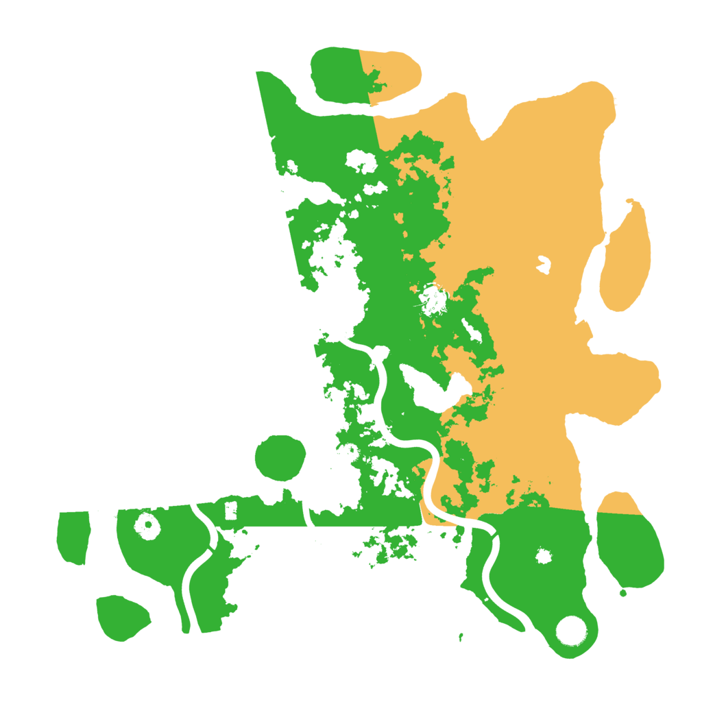 Biome Rust Map: Procedural Map, Size: 4096, Seed: 1793004408