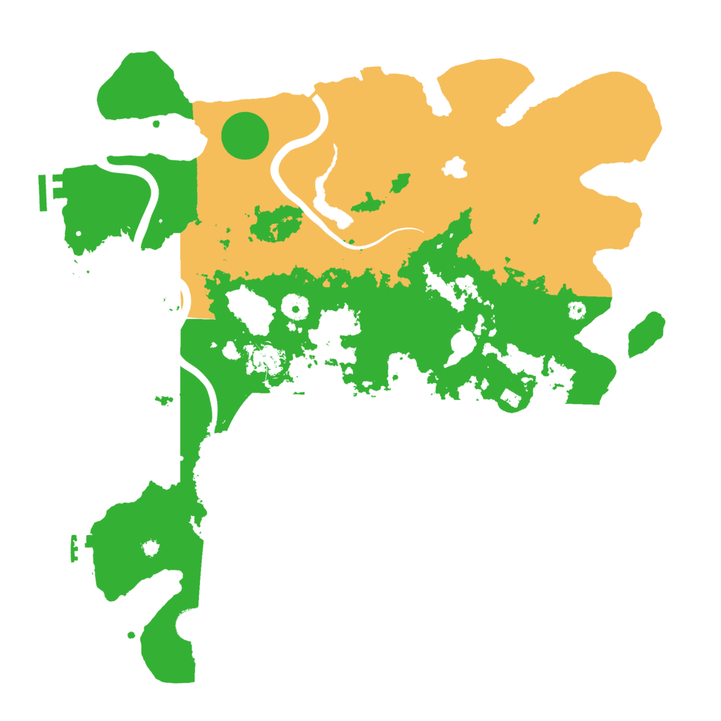 Biome Rust Map: Procedural Map, Size: 4000, Seed: 149143679