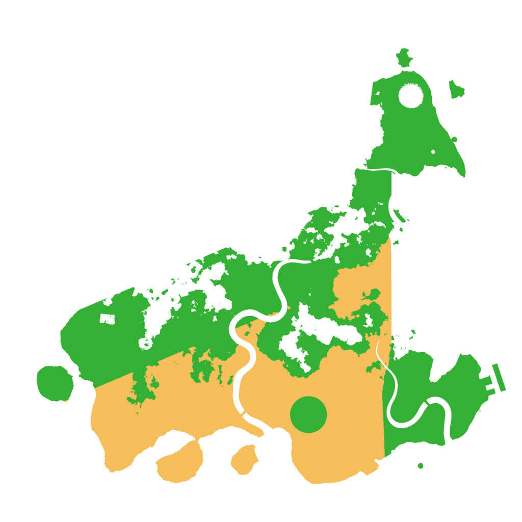 Biome Rust Map: Procedural Map, Size: 3750, Seed: 263461234