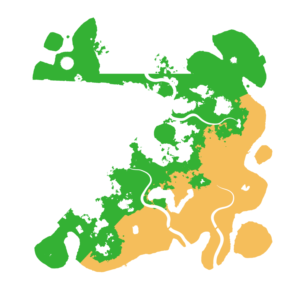 Biome Rust Map: Procedural Map, Size: 4000, Seed: 419161814