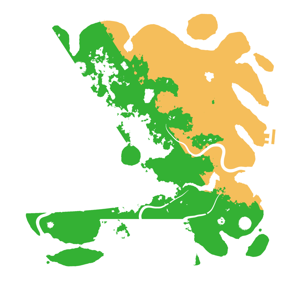 Biome Rust Map: Procedural Map, Size: 4000, Seed: 288773236