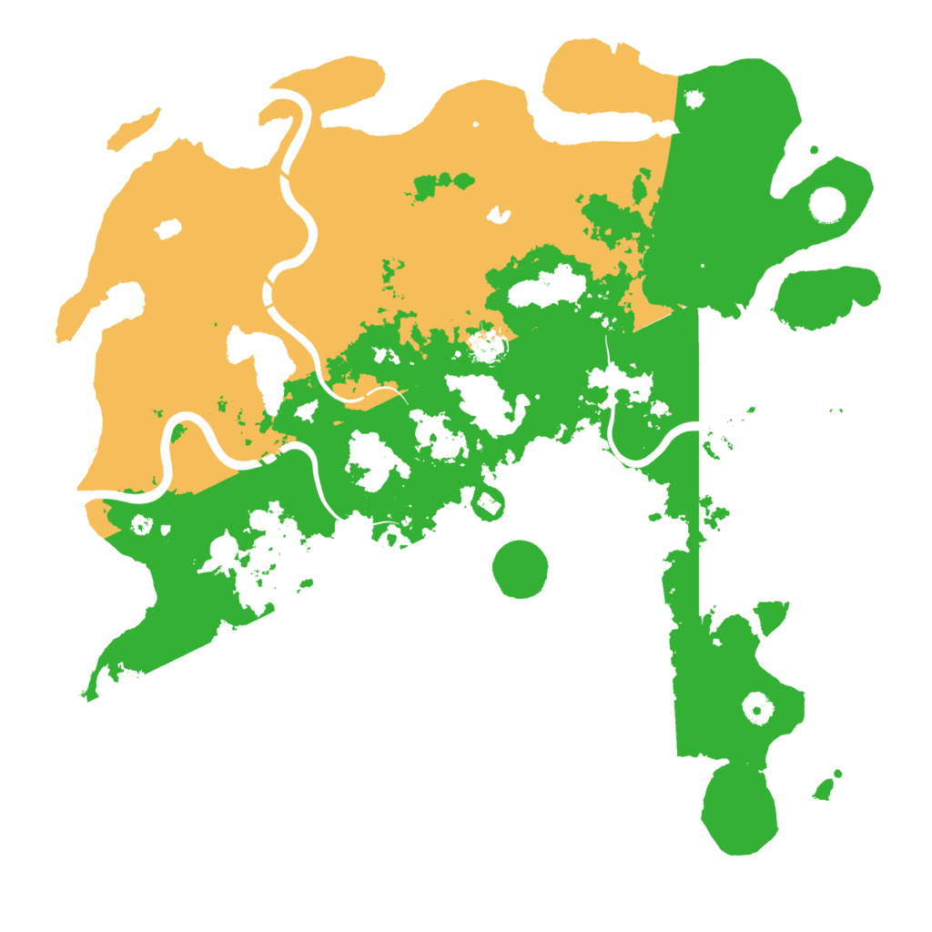 Biome Rust Map: Procedural Map, Size: 4500, Seed: 855833461