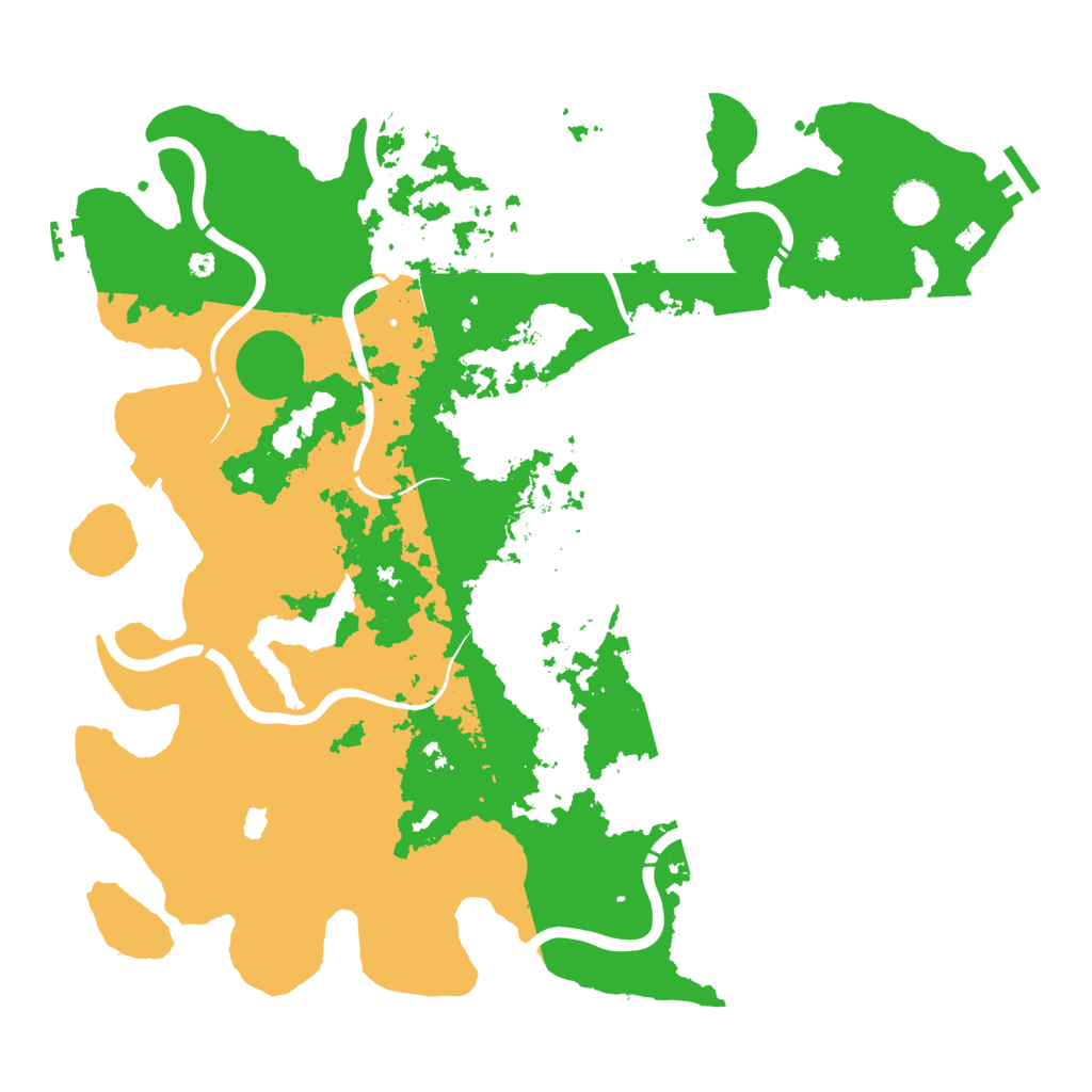 Biome Rust Map: Procedural Map, Size: 4250, Seed: 269457180