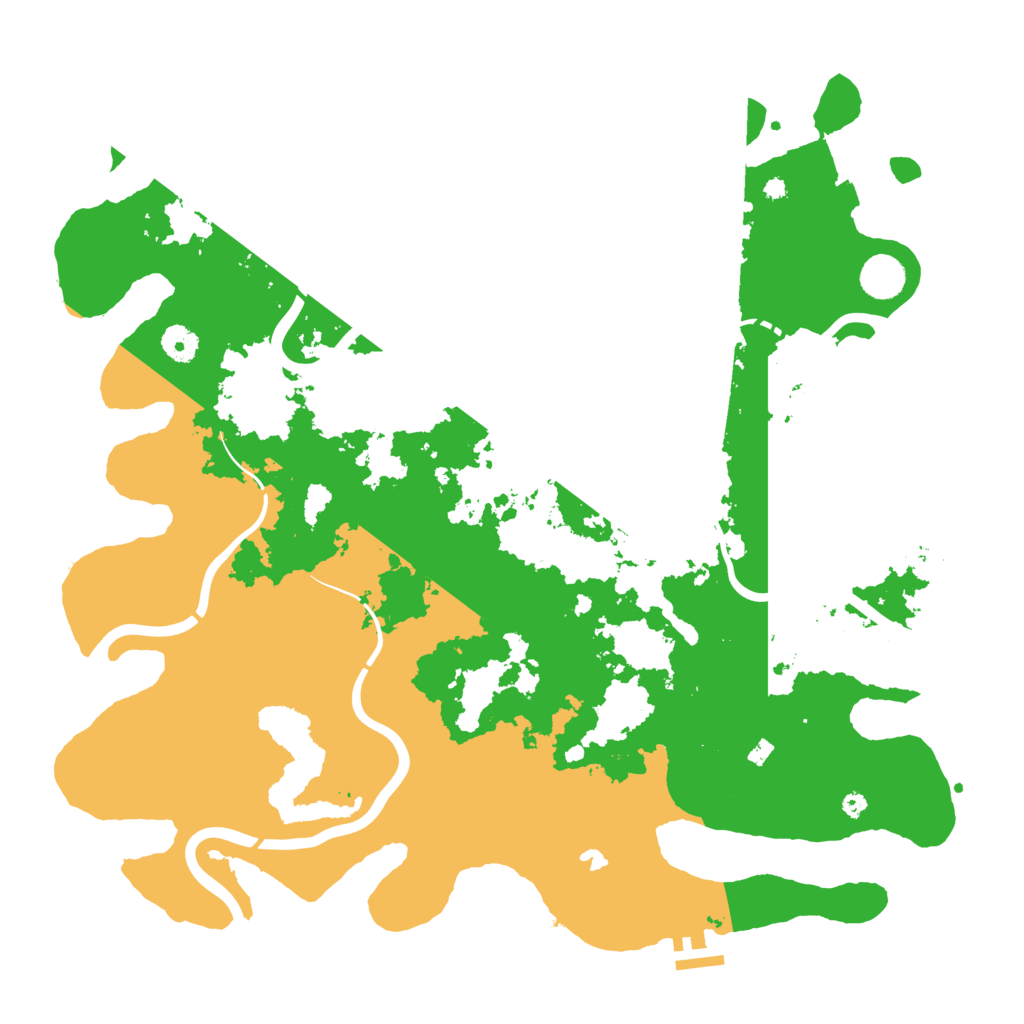 Biome Rust Map: Procedural Map, Size: 4250, Seed: 159248099