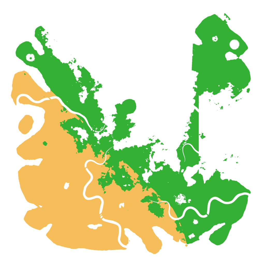 Biome Rust Map: Procedural Map, Size: 4802, Seed: 159874653