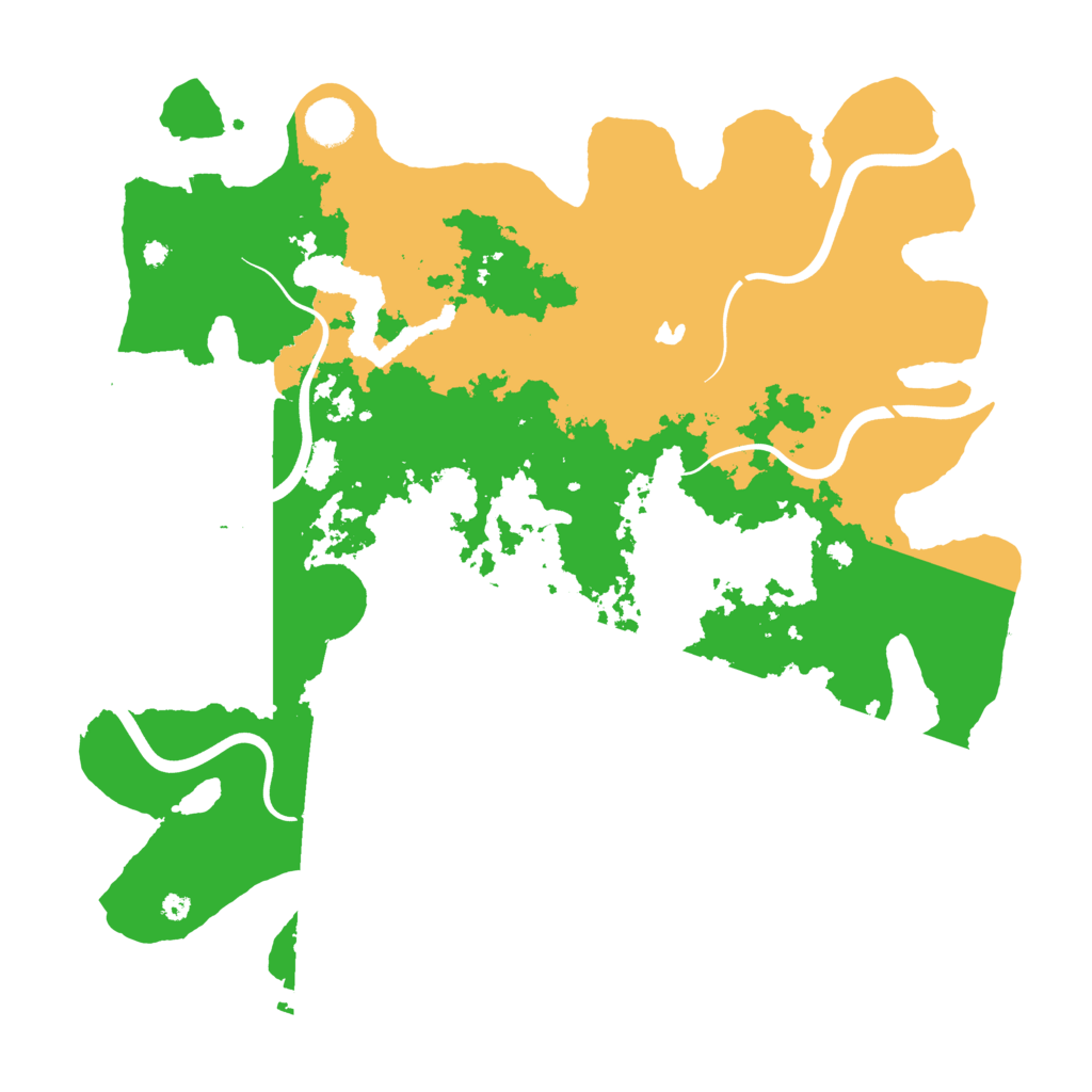 Biome Rust Map: Procedural Map, Size: 4000, Seed: 99698