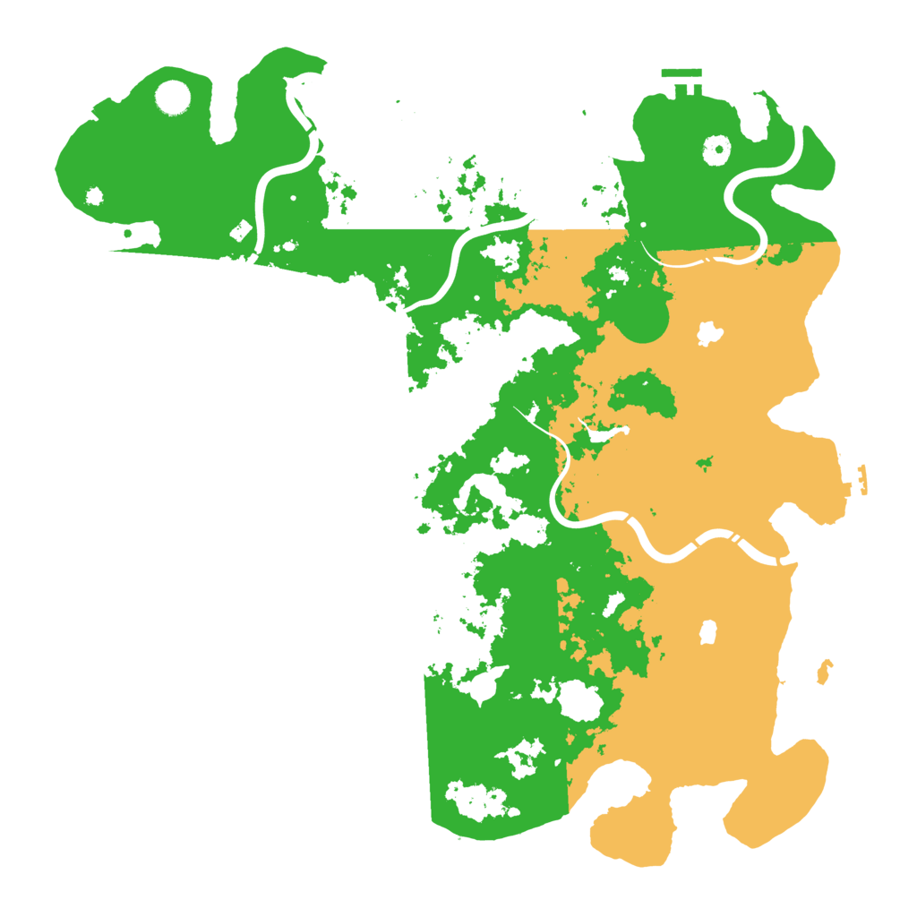 Biome Rust Map: Procedural Map, Size: 4602, Seed: 178247