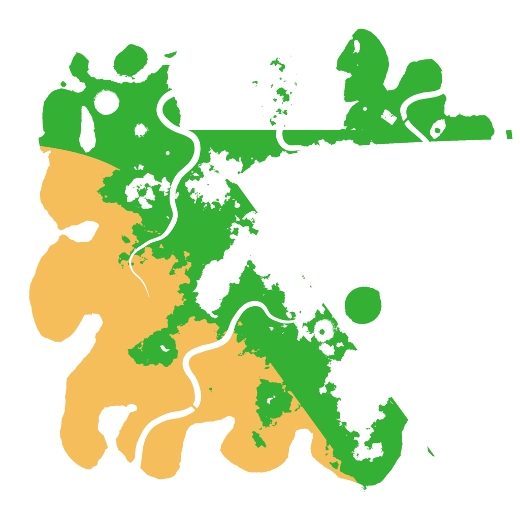 Biome Rust Map: Procedural Map, Size: 3750, Seed: 37175177