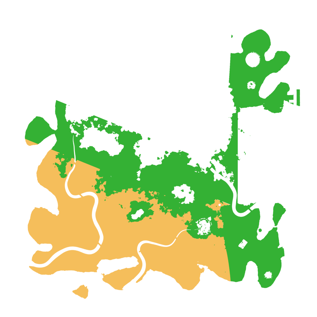 Biome Rust Map: Procedural Map, Size: 3845, Seed: 47589