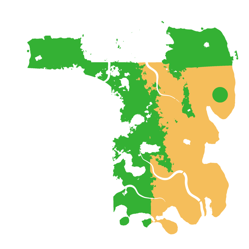 Biome Rust Map: Procedural Map, Size: 4250, Seed: 1289542387