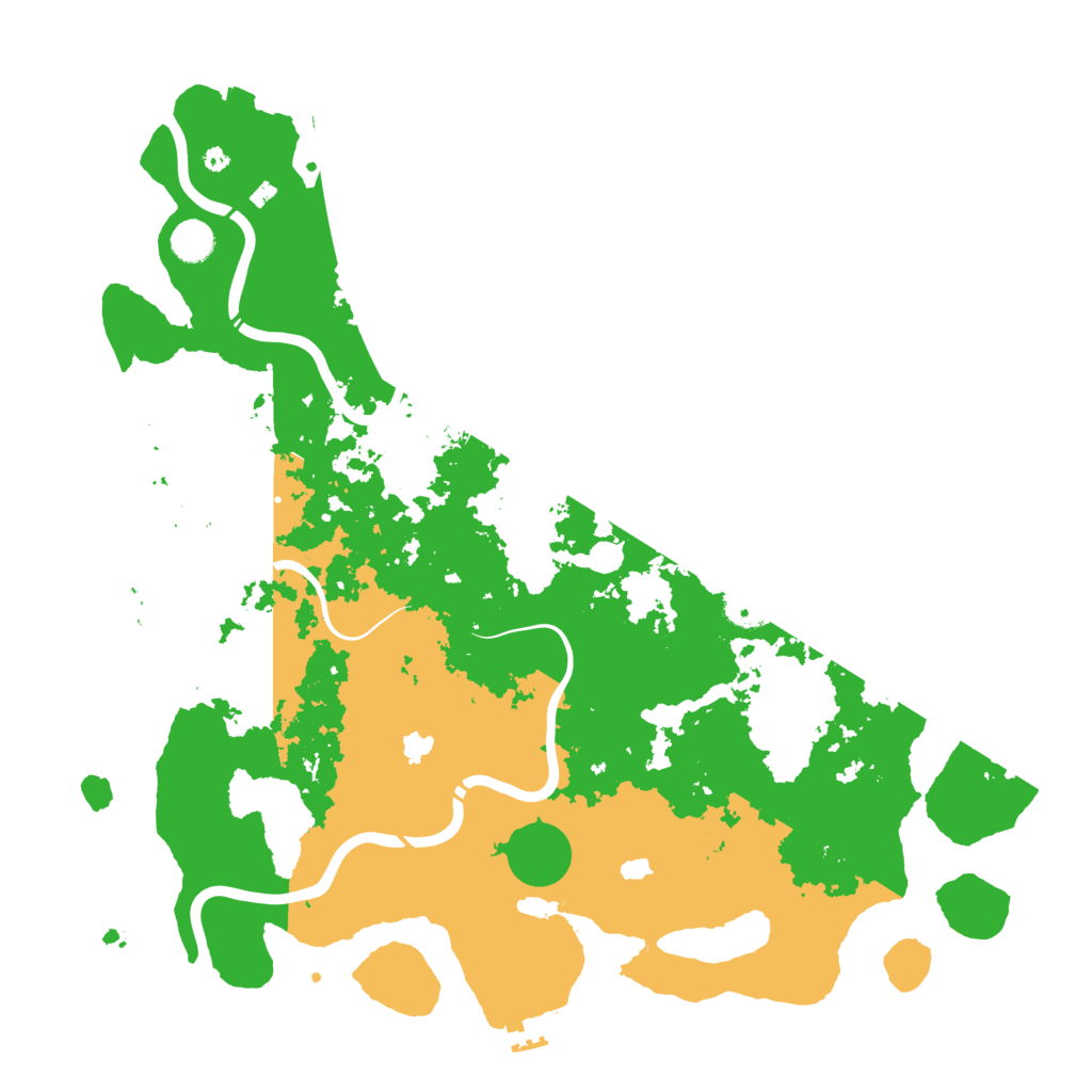 Biome Rust Map: Procedural Map, Size: 4500, Seed: 194800933