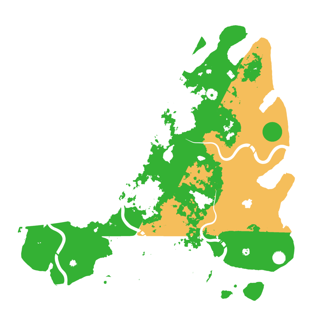 Biome Rust Map: Procedural Map, Size: 4250, Seed: 466653627