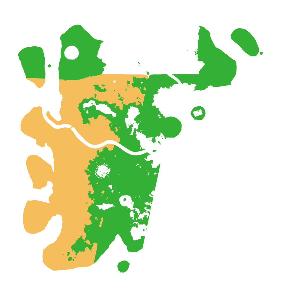 Biome Rust Map: Procedural Map, Size: 3750, Seed: 906971363