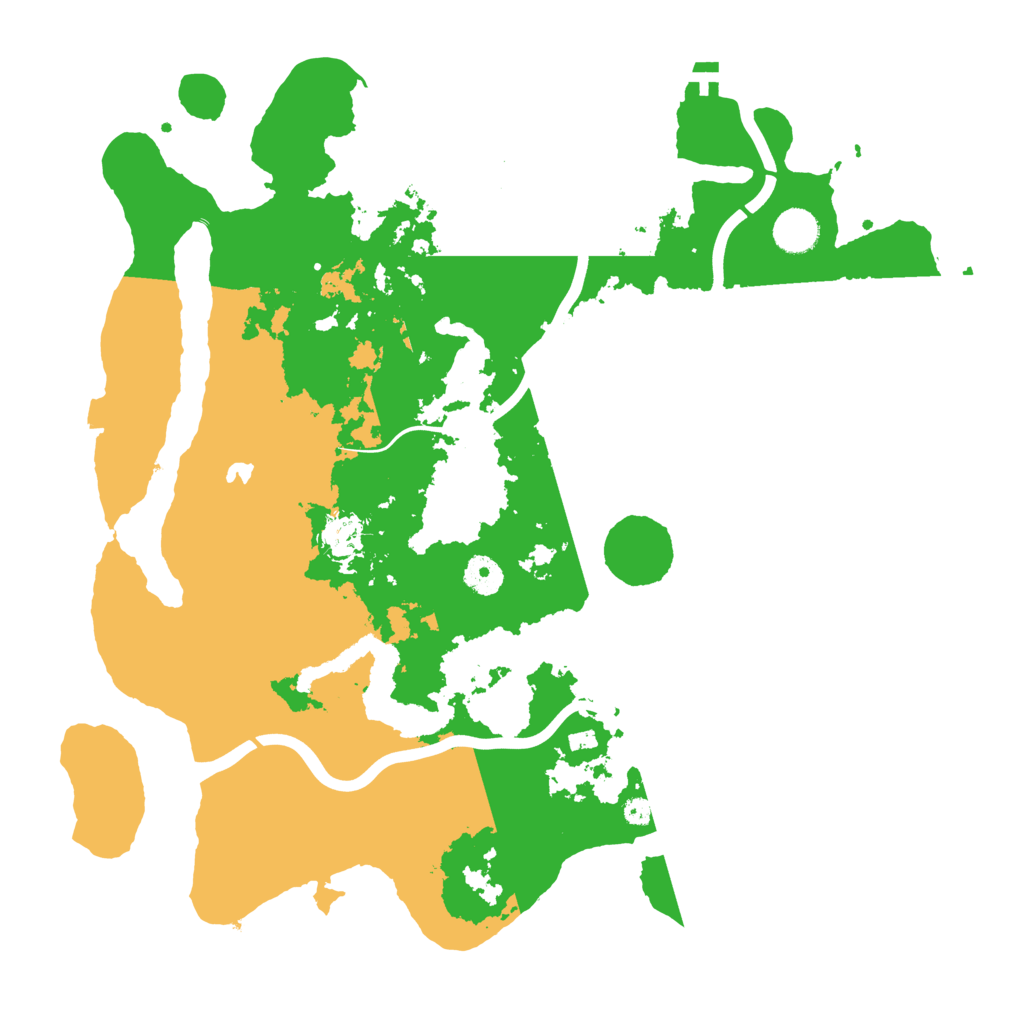 Biome Rust Map: Procedural Map, Size: 4000, Seed: 448153255