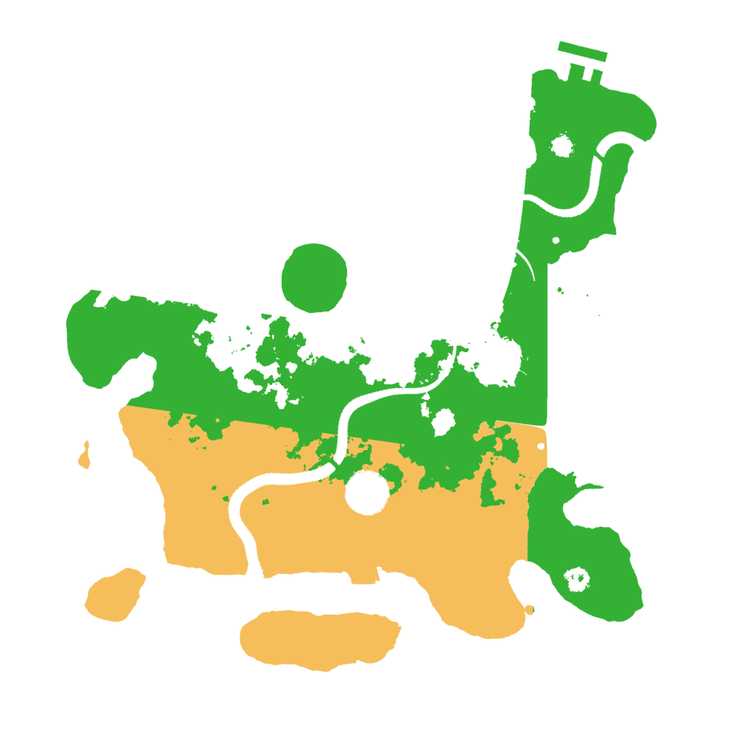 Biome Rust Map: Procedural Map, Size: 3000, Seed: 217291837