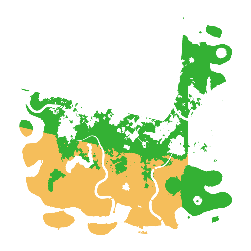 Biome Rust Map: Procedural Map, Size: 4250, Seed: 181449005