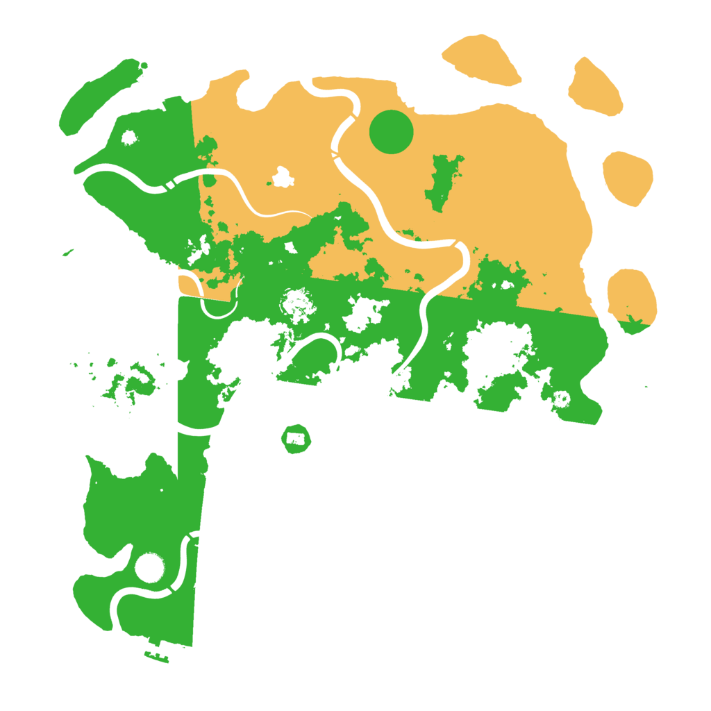 Biome Rust Map: Procedural Map, Size: 4250, Seed: 876563372