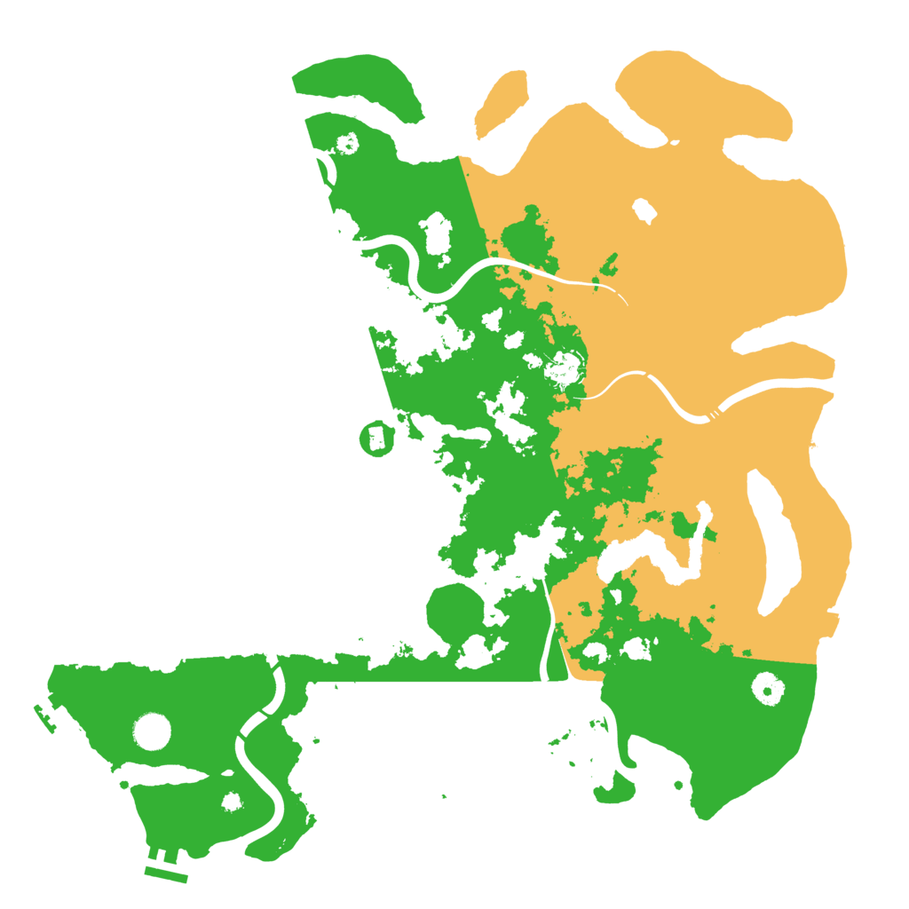 Biome Rust Map: Procedural Map, Size: 4250, Seed: 798472877