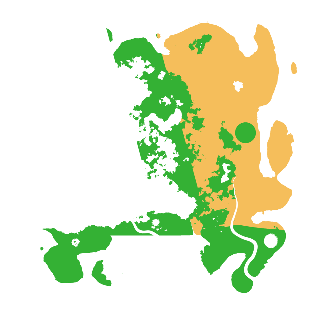 Biome Rust Map: Procedural Map, Size: 4000, Seed: 941502723