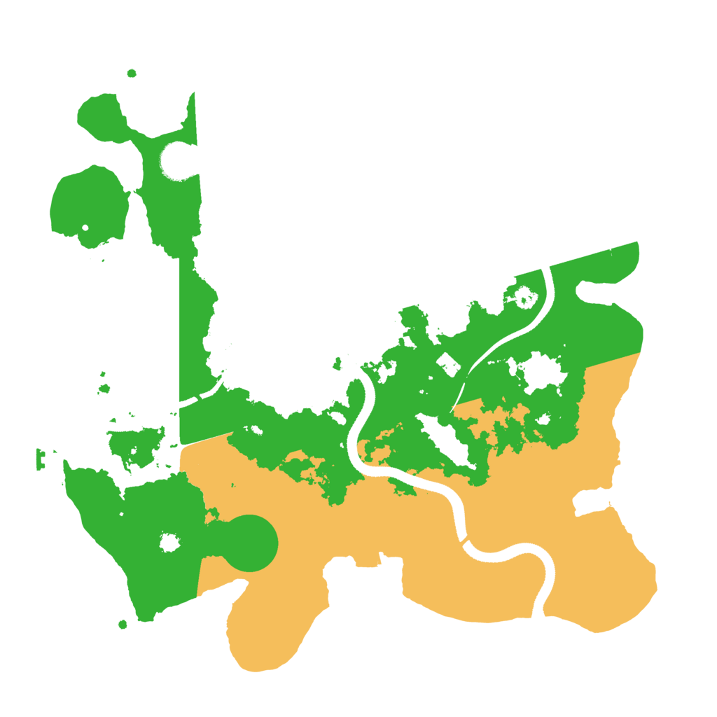 Biome Rust Map: Procedural Map, Size: 3300, Seed: 1809242041