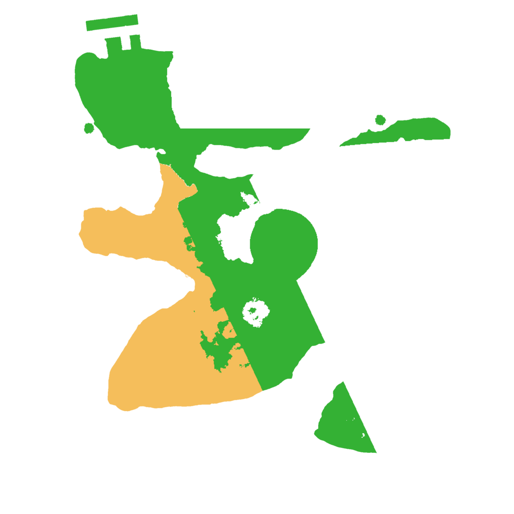 Biome Rust Map: Procedural Map, Size: 2000, Seed: 1032712302