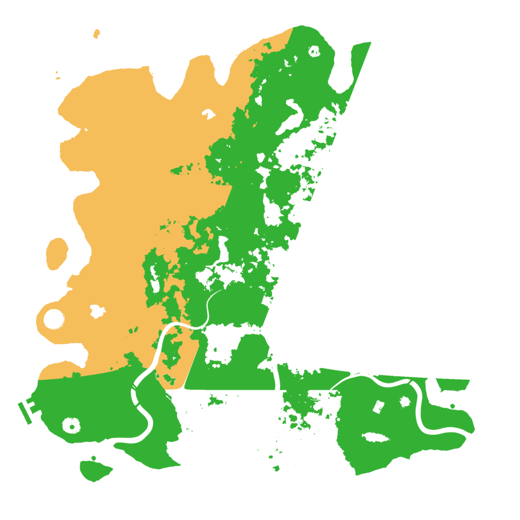 Biome Rust Map: Procedural Map, Size: 4500, Seed: 15669236