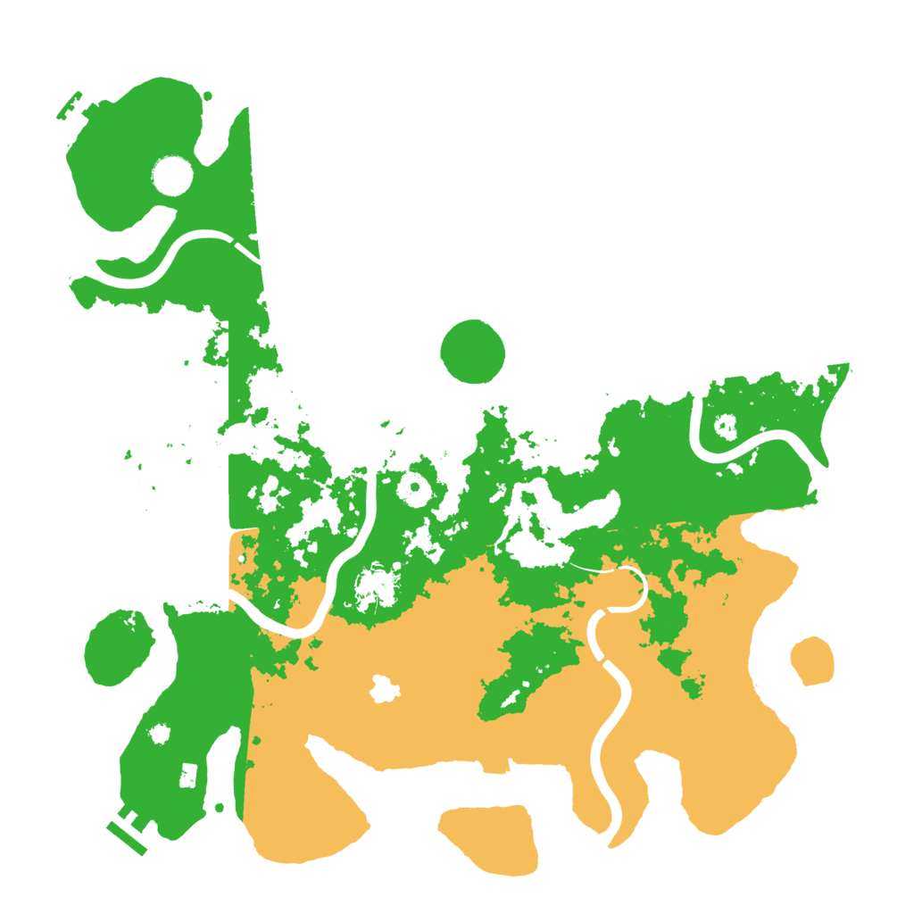 Biome Rust Map: Procedural Map, Size: 4000, Seed: 21843226