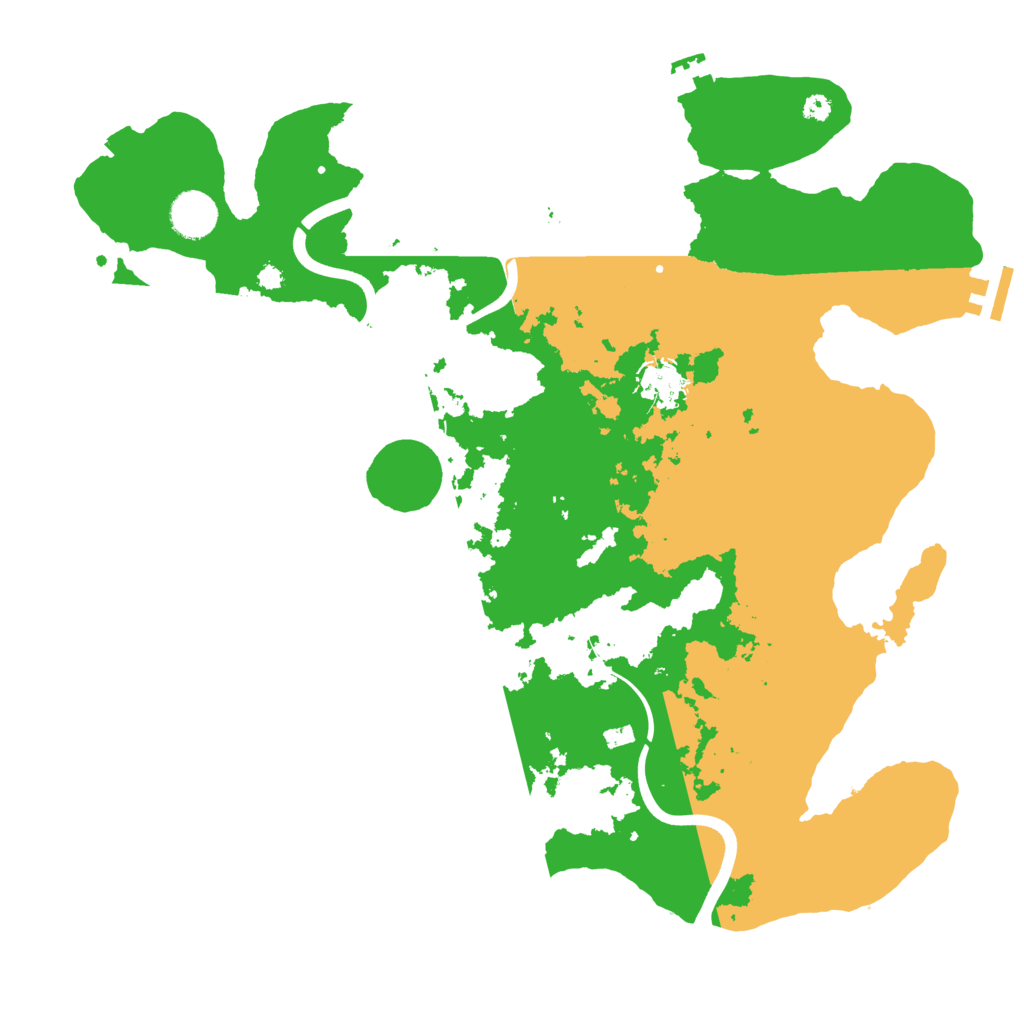 Biome Rust Map: Procedural Map, Size: 3800, Seed: 928168828