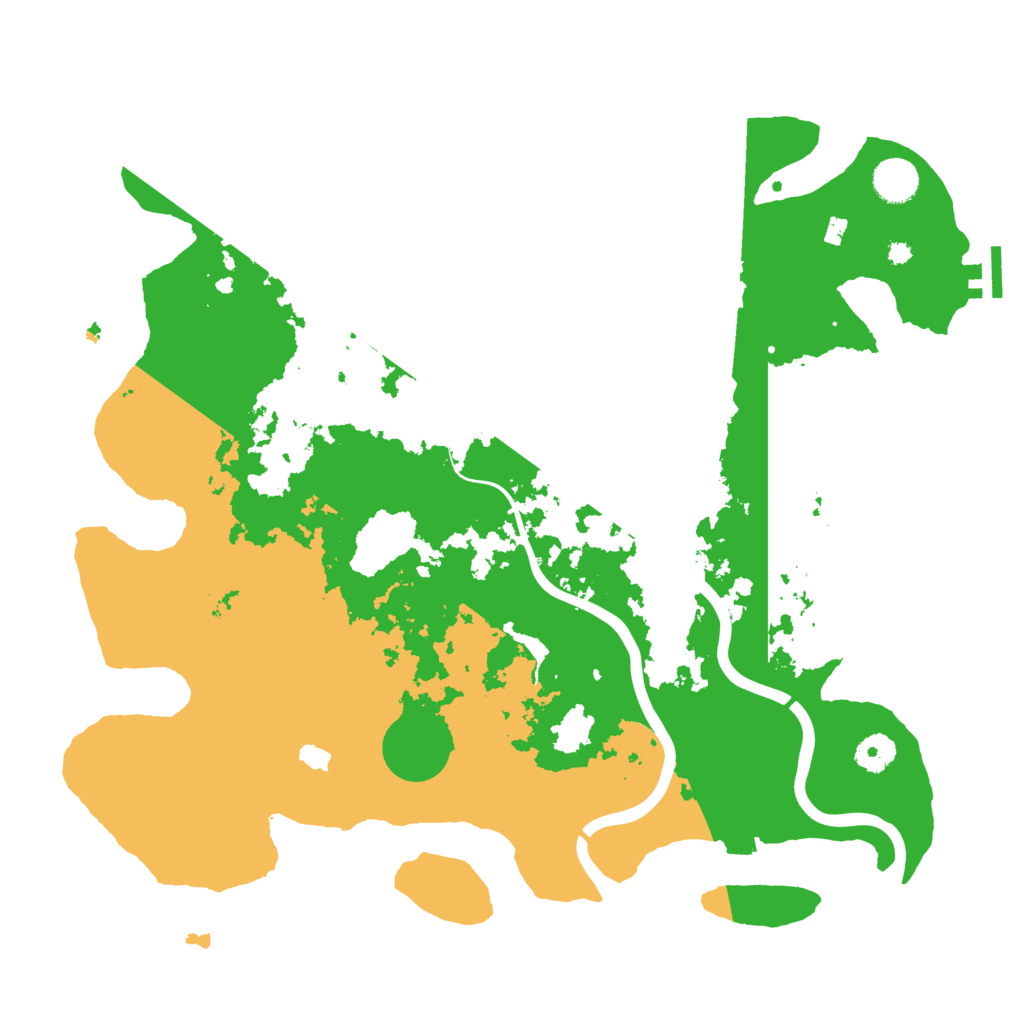 Biome Rust Map: Procedural Map, Size: 4000, Seed: 1287902457