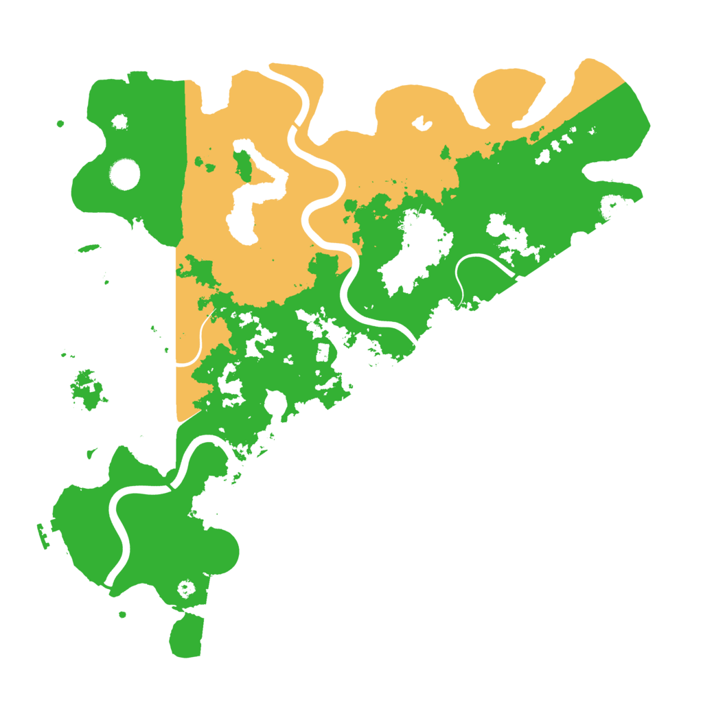 Biome Rust Map: Procedural Map, Size: 4100, Seed: 725704276