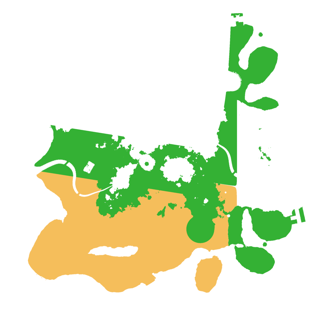 Biome Rust Map: Procedural Map, Size: 3000, Seed: 1524234575