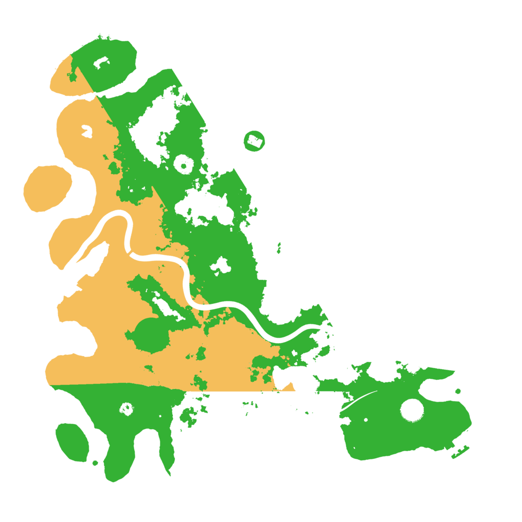 Biome Rust Map: Procedural Map, Size: 4000, Seed: 954790592