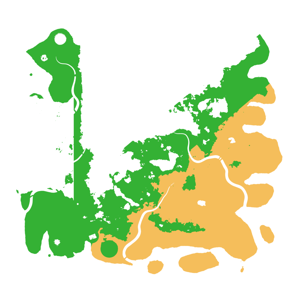 Biome Rust Map: Procedural Map, Size: 4500, Seed: 1638220050