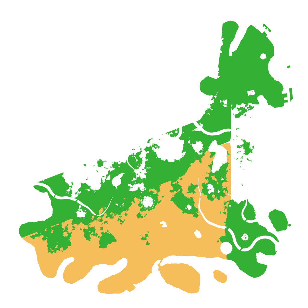 Biome Rust Map: Procedural Map, Size: 4500, Seed: 467733936