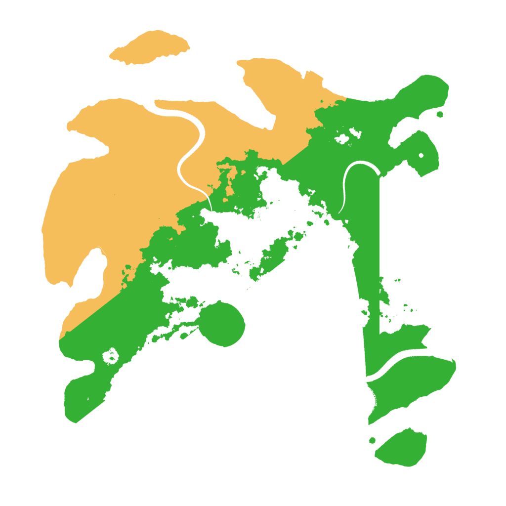 Biome Rust Map: Procedural Map, Size: 3200, Seed: 1651234899