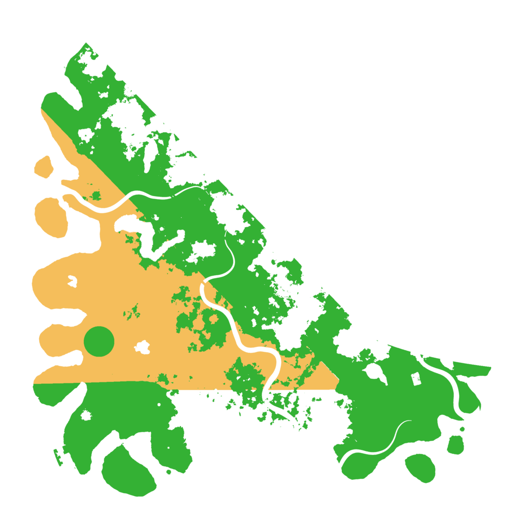 Biome Rust Map: Procedural Map, Size: 4500, Seed: 1515698032