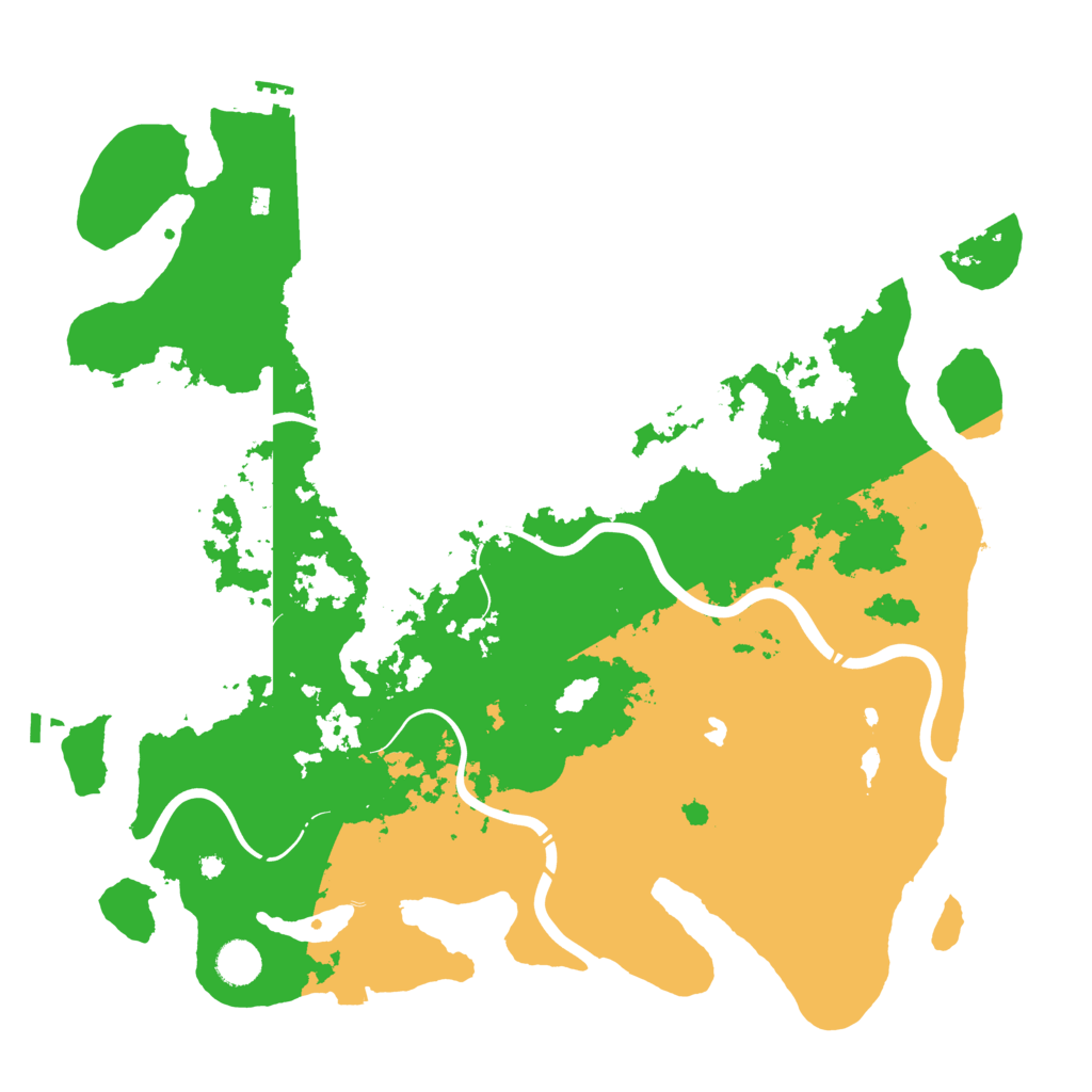 Biome Rust Map: Procedural Map, Size: 4250, Seed: 1380111402