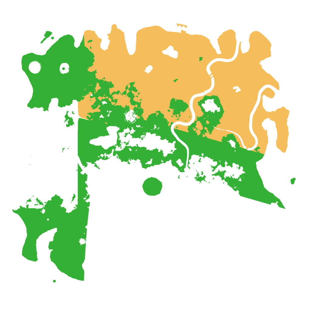 Biome Rust Map: Procedural Map, Size: 4500, Seed: 1861052973