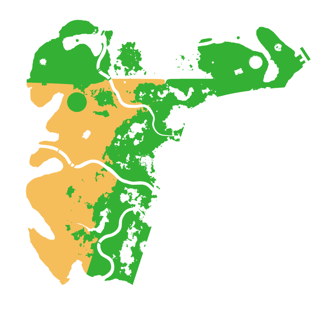 Biome Rust Map: Procedural Map, Size: 4250, Seed: 41832
