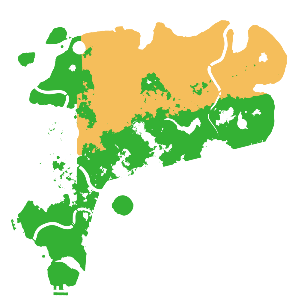Biome Rust Map: Procedural Map, Size: 4250, Seed: 1497356704