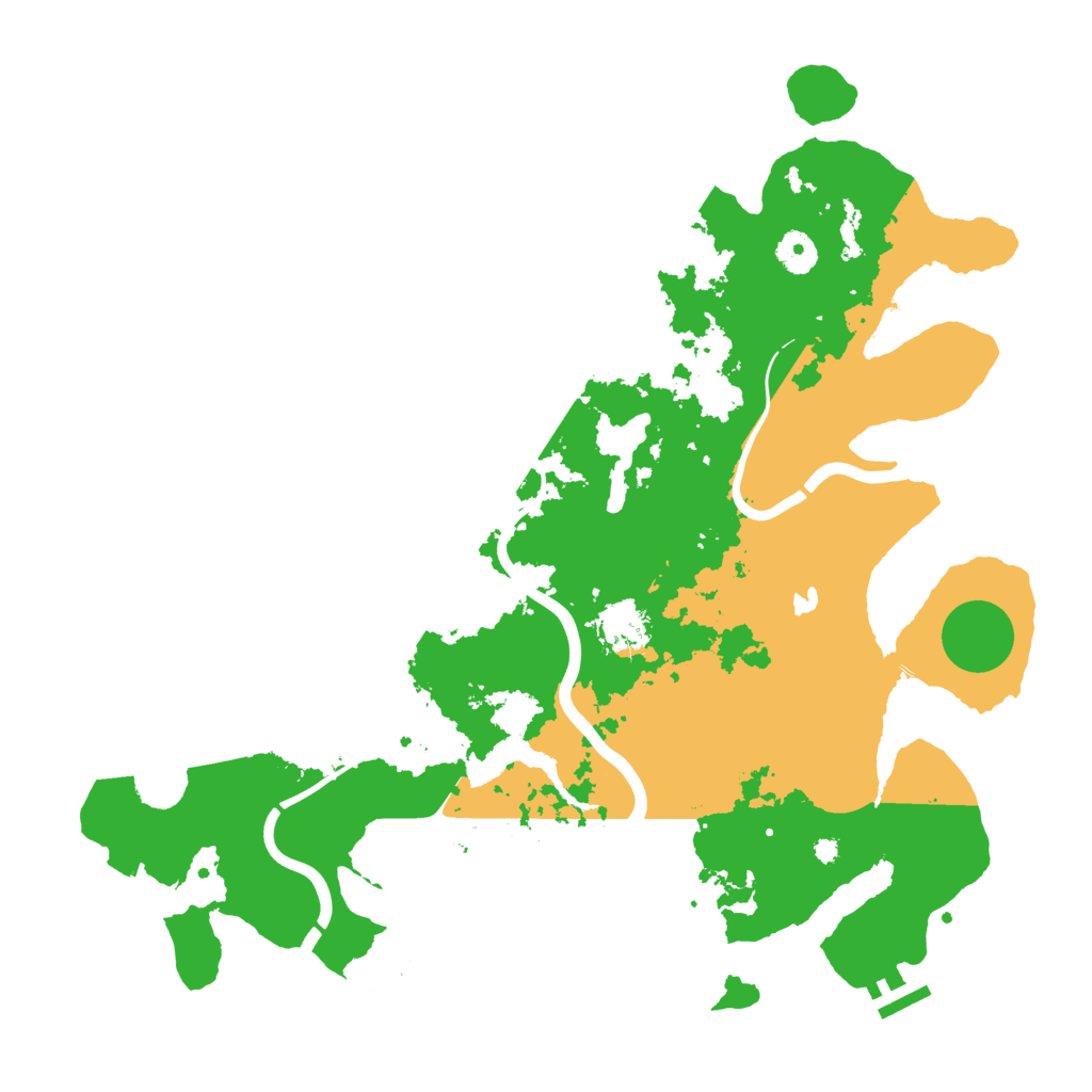 Biome Rust Map: Procedural Map, Size: 4000, Seed: 260145173