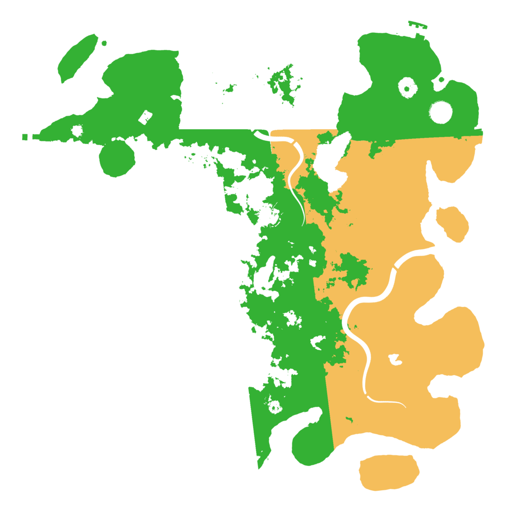 Biome Rust Map: Procedural Map, Size: 4000, Seed: 1075143893