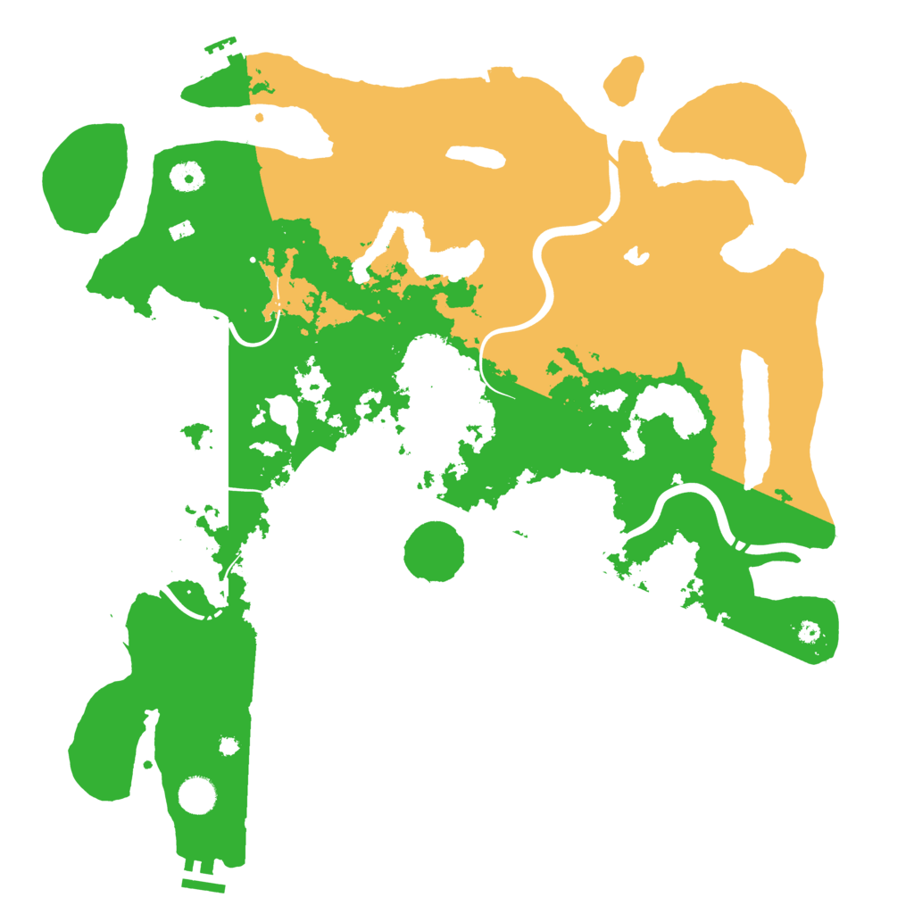Biome Rust Map: Procedural Map, Size: 4250, Seed: 16196191