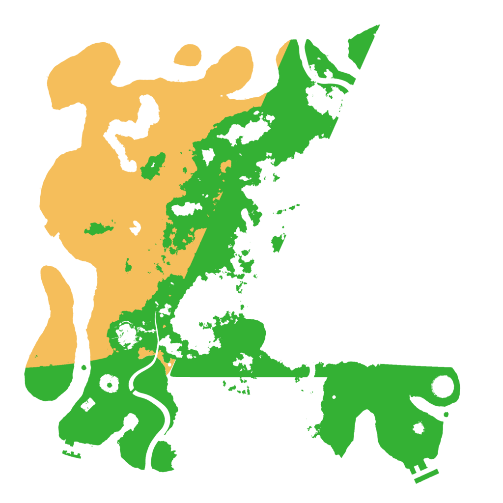 Biome Rust Map: Procedural Map, Size: 4000, Seed: 1320814206