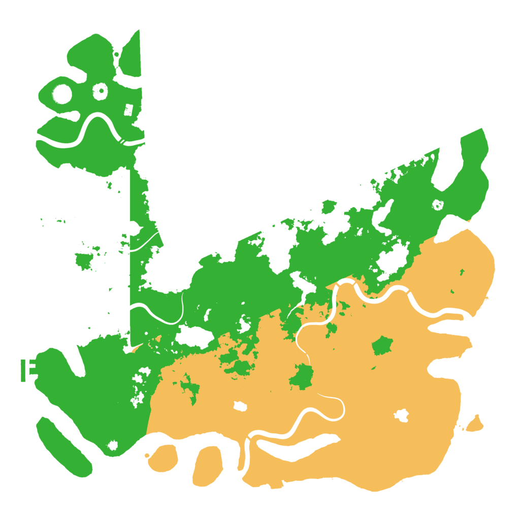 Biome Rust Map: Procedural Map, Size: 4700, Seed: 1464403100