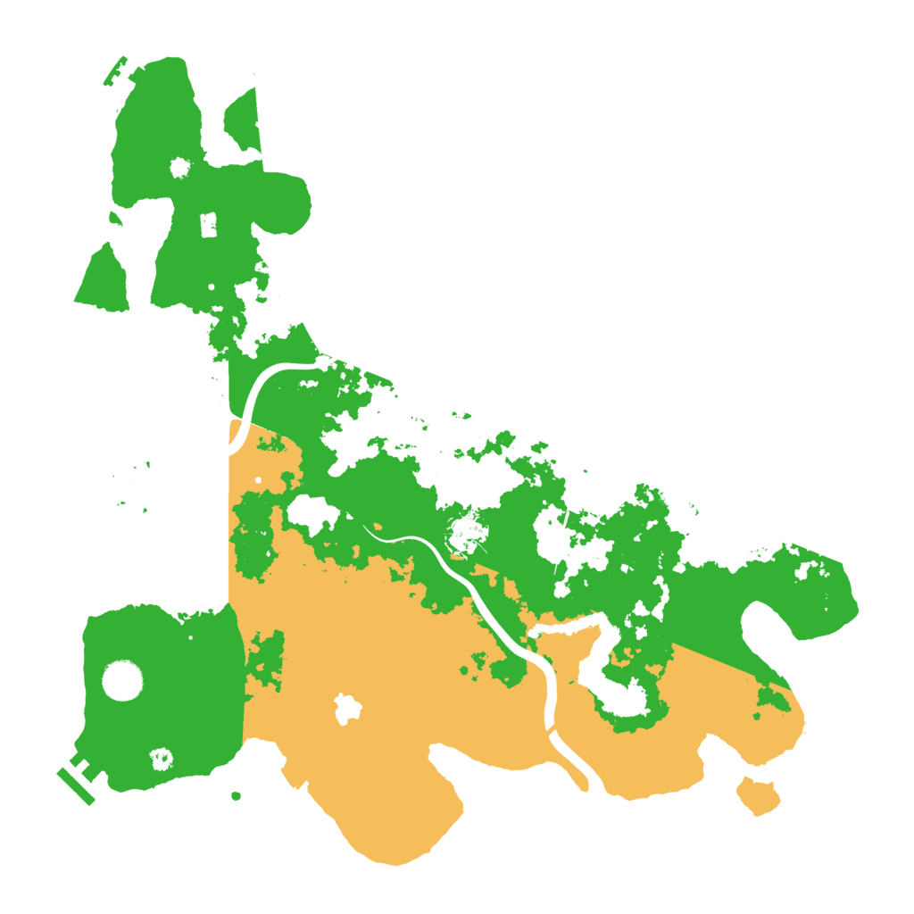 Biome Rust Map: Procedural Map, Size: 4000, Seed: 1839410521